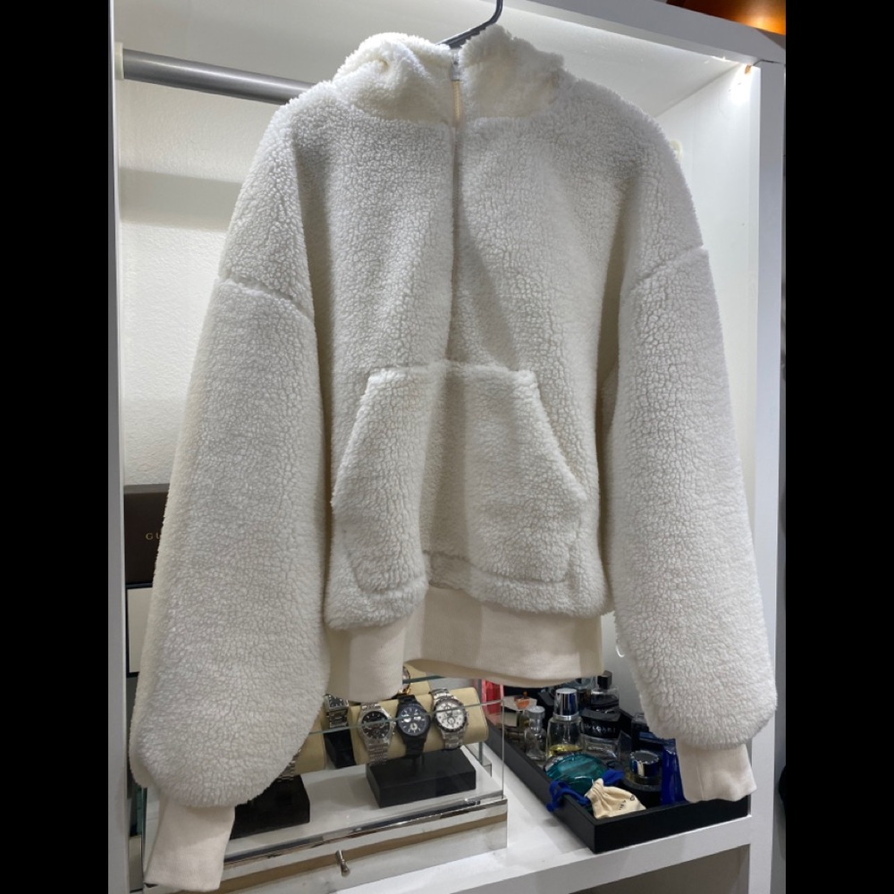 ALO Yoga Streetside Half Zip Sherpa Hoodie